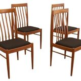 Set van 4 Bramin eetkamerstoelen 'Halgarde'