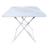 White Christmas folding bistro table