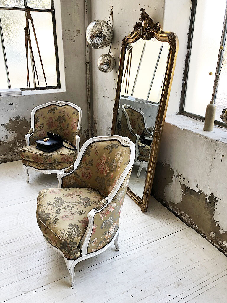 Rockery mirror Louis XV XIXth