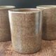 Ceramic workshop service in stoneware signed by karoly balogh.