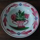 Eastern earthenware soup plate early 20th century