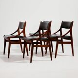 MK10691 Rosewood chair by Vestervig Eriksen for Brdr. Tromborg, set of 4
