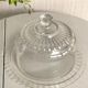 Glass bell with plate
