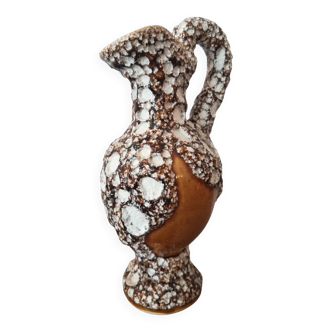 Fat Lava Vallauris ewer vase