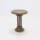 KMD Daalderop Brass and Oak Side Table 1930s