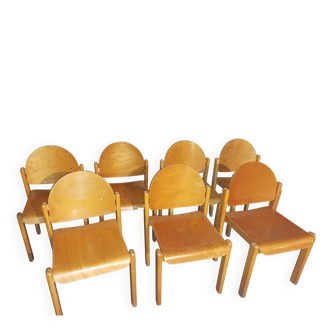 7 chaises vintages MMO