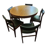 scandinavian dining room table and chair