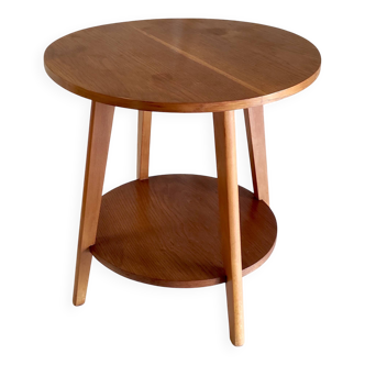 Solid wood side table - 50s/60s