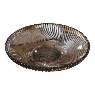 Coupe verre fumé 80's