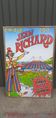Cirque Jean Richard poster on wood