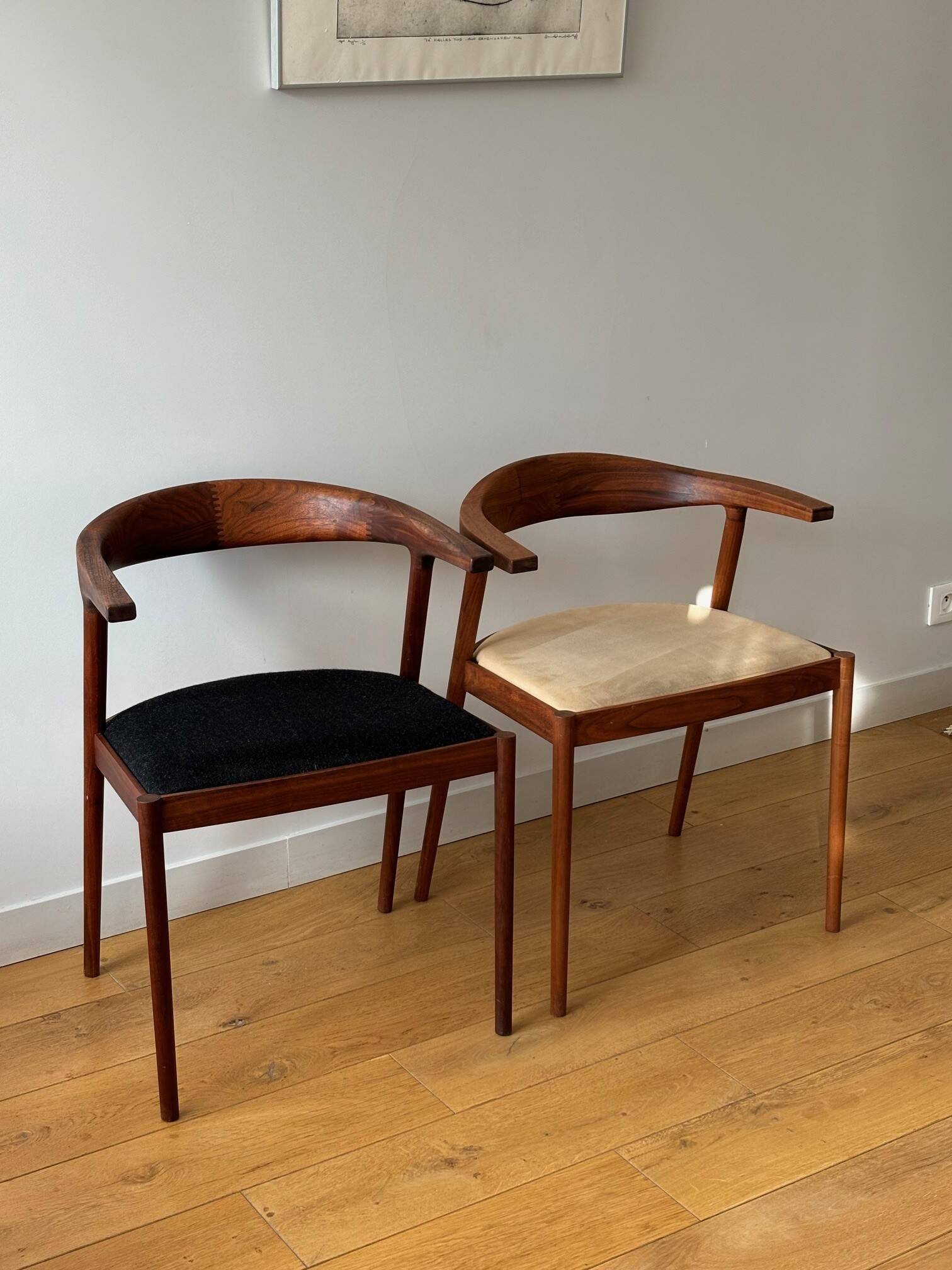 2 Anders Norgaard chairs - Denmark 1980s
