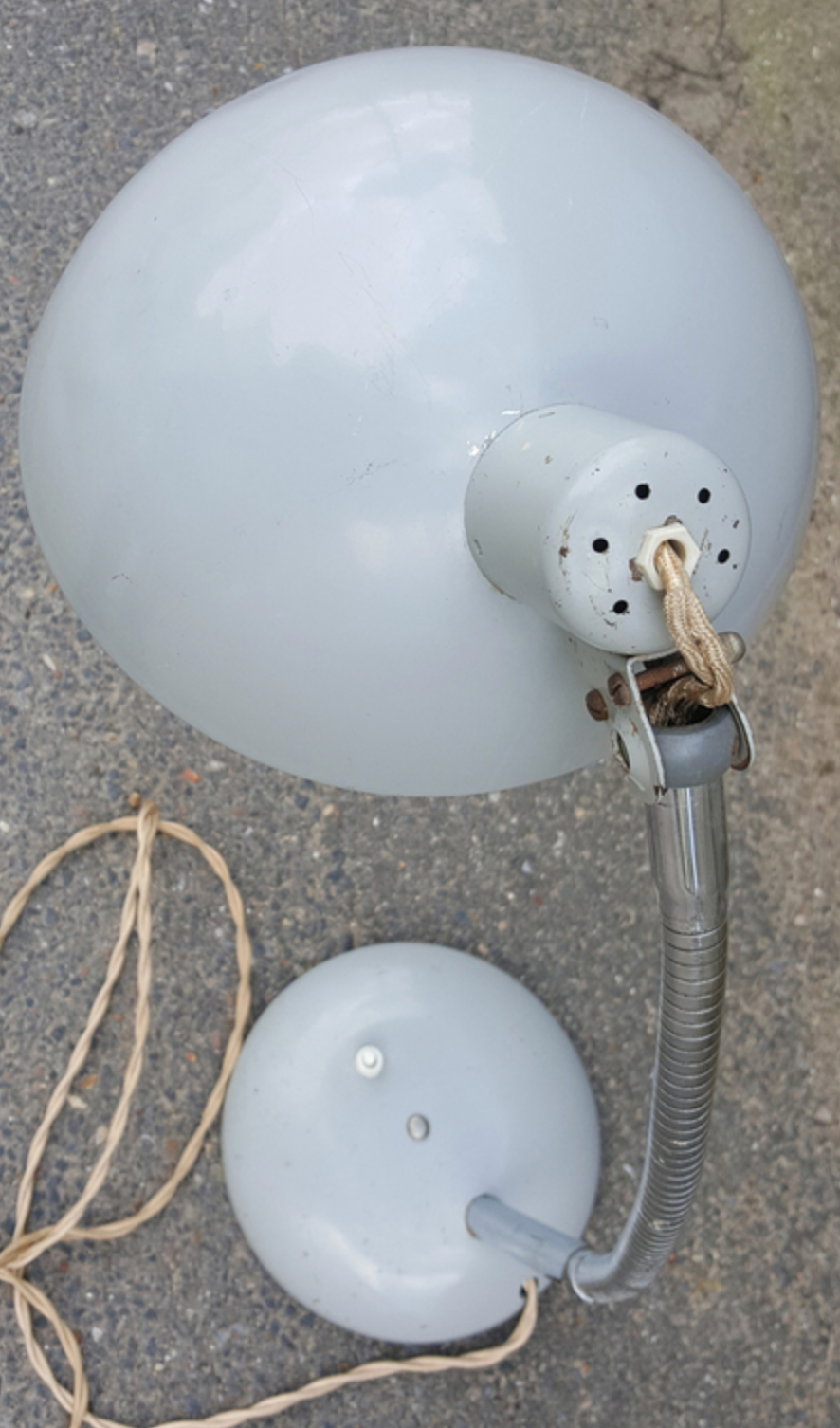 Lamp, Manufrance, Saint Etienne, administration, vintage, 50s