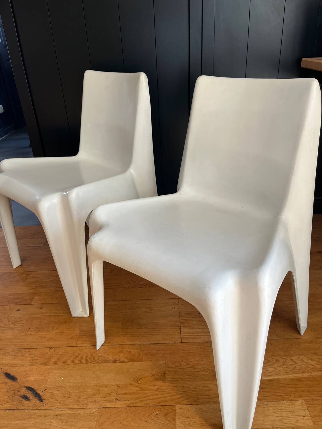 Bofinger BA1171 stacking chair, Germany, 1960s