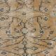 Vintage boho style rug - Oushak rug for entryway