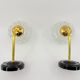 Paire d'appliques Bubble vintage