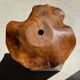 Large wavy flat leaf suspension in smooth teak D:50