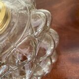 Amber glass pendant lamp Helena Tynell