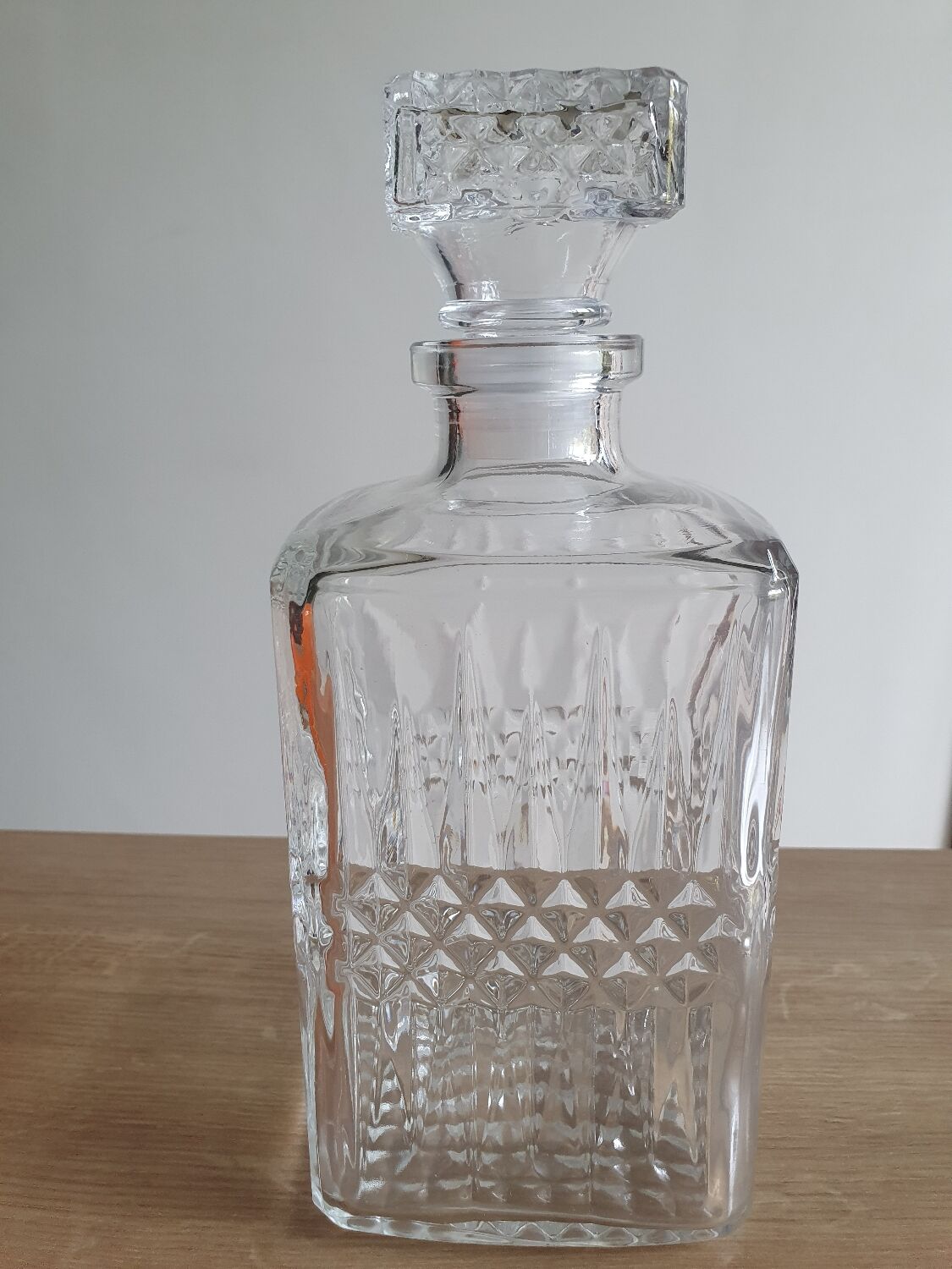 Luminarc whiskey decanter