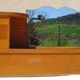Cozy and oak headboard