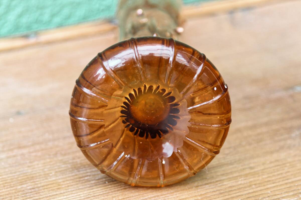 Blown glass soliflore vase