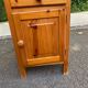 Commode vintage en bois massif des années 80