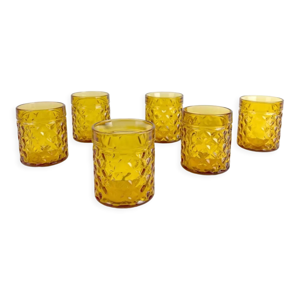 6 Voyants à Incandescence Ambrés IDI 2330QD3 125VAC - Occasion, Testés Fonctionnels