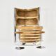 Ensemble de bar avec 2 tabourets dans le style de Willy Rizzo, 1970s