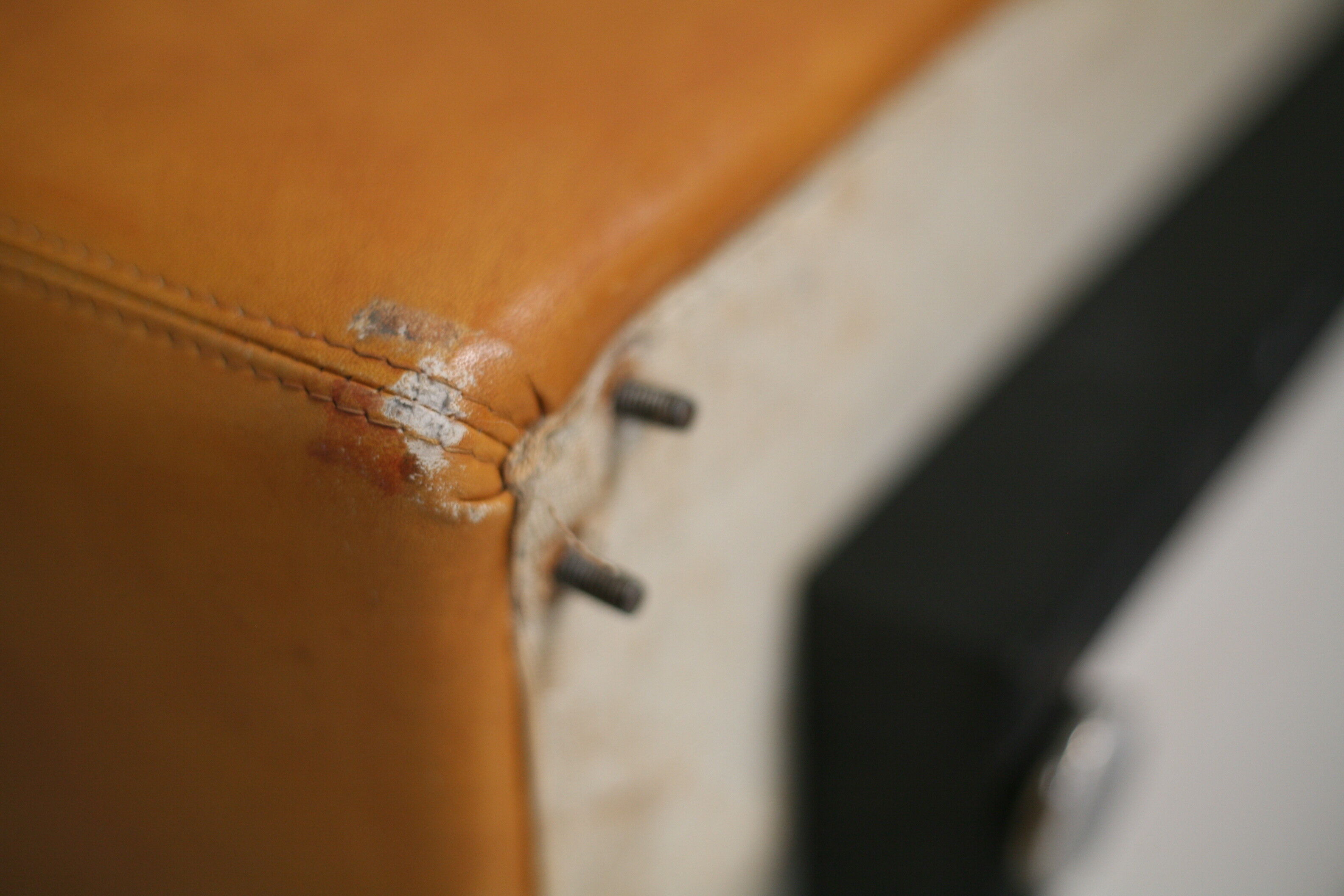 Leather modular sofa, 7 elements, 70s