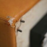 Leather modular sofa, 7 elements, 70s