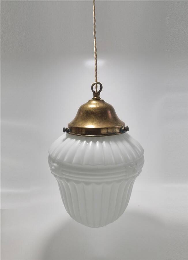 Art deco pendant light