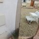 Vintage psyche mirror 70'S
