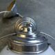 Opaline light hanging lamp with pulley