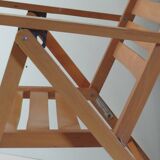 Vintage wood folding garden set.