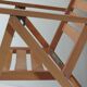 Vintage wooden folding garden set