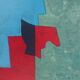 Serge Poliakoff: Red, green and blue composition, original lithograph