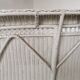 Wicker bench, rattan