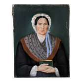Old pastel vintage Breton portrait countryside decoration