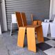 Set of 6 Danish design chairs by Kibisi