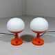 Space age table lamps bed side lamps, 1960’s