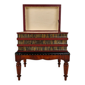 Coffret à livres en - peint