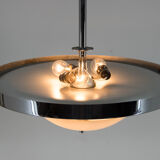 Bauhaus chandelier in perfect condition, 1930s