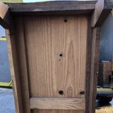 Armoire vintage René Gabriel en chêne à 2 portes d’époque reconstruction.