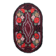 Tapis ancien fait main American Hooked 75cm x 130cm - 1C990