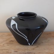 Vintage vase graphic black West Germany
