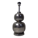 Silver metal lamp