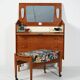 Scandinavian teak vanity chest, 1950s/60s