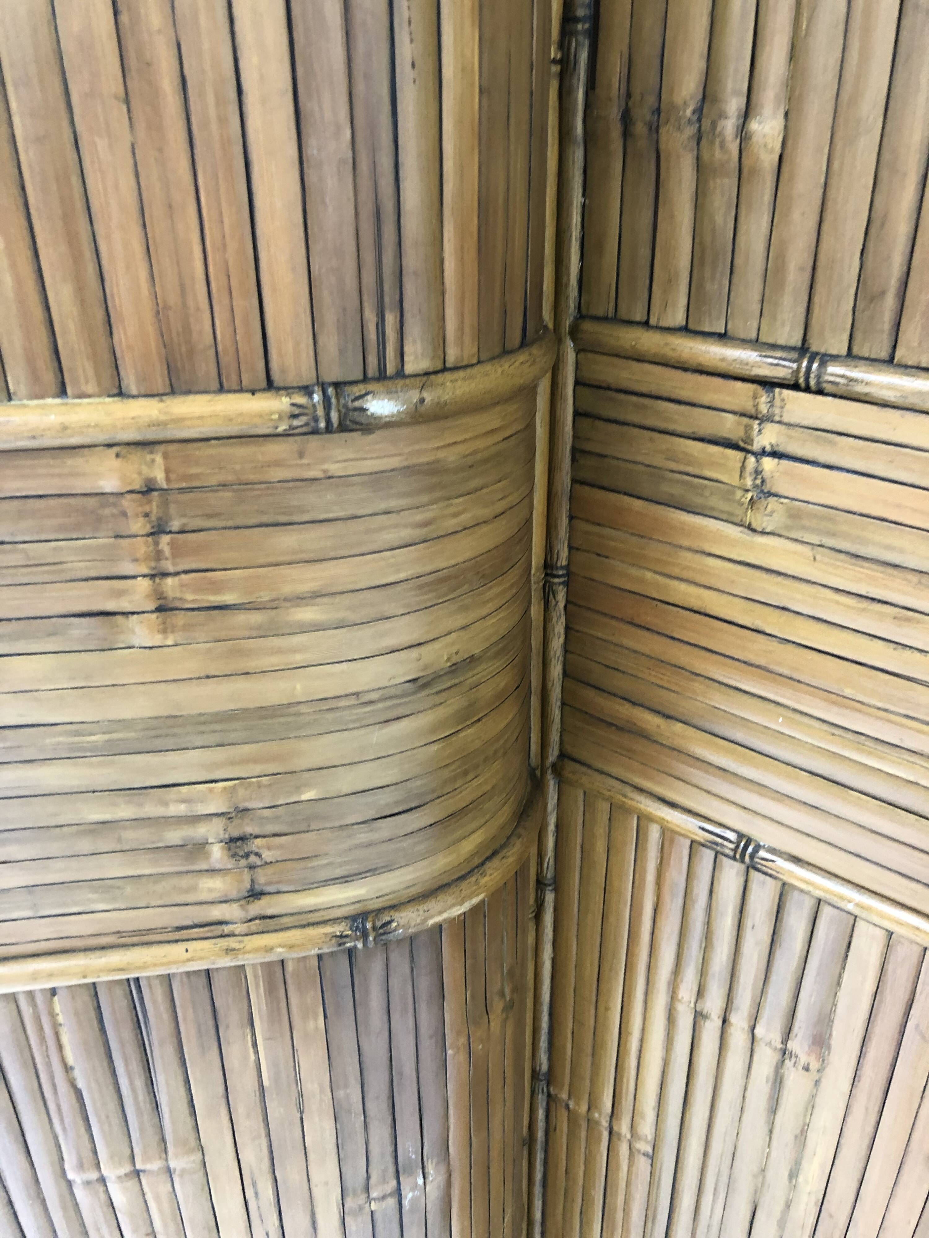 Vintage bamboo cabinet