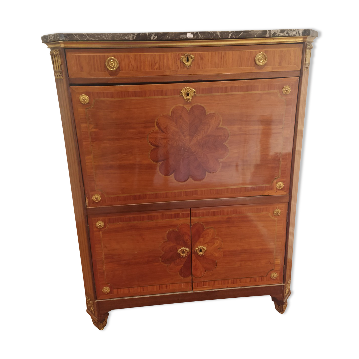 Secretary at the Louis XVI period (Stamped N. Petit & JME)