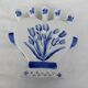 Delf flower vase