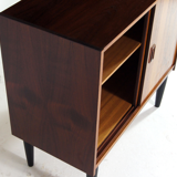 Vintage Danish retro hi-fi furniture in rosewood